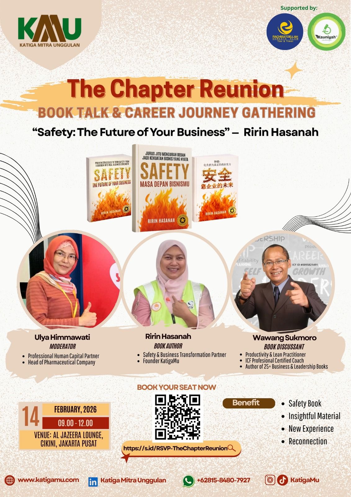 Peluncuran Buku “Safety: The Future of Your Business”